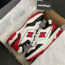 Load image into Gallery viewer, NEW BALANCE 550 “WHITE / TEAM RED”
