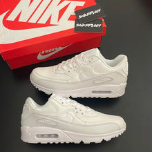 Load image into Gallery viewer, NIKE AIR MAX 90 LEATHER “TRIPLE WHITE”
