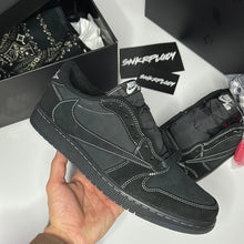 Load image into Gallery viewer, AIR JORDAN 1 LOW x TRAVIS SCOTT “BLACK PHANTOM”
