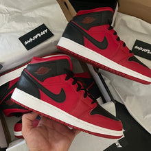 Load image into Gallery viewer, AIR JORDAN 1 MID “REVERSE BRED”
