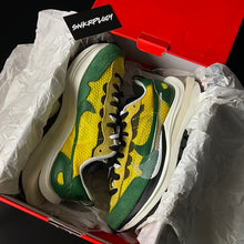 Load image into Gallery viewer, SACAI X NIKE VAPORWAFFLE “TOUR YELLOW / STADIUM GREEN”
