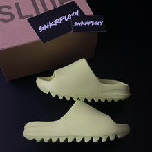 Load image into Gallery viewer, YEEZY SLIDE “GLOW GREEN”
