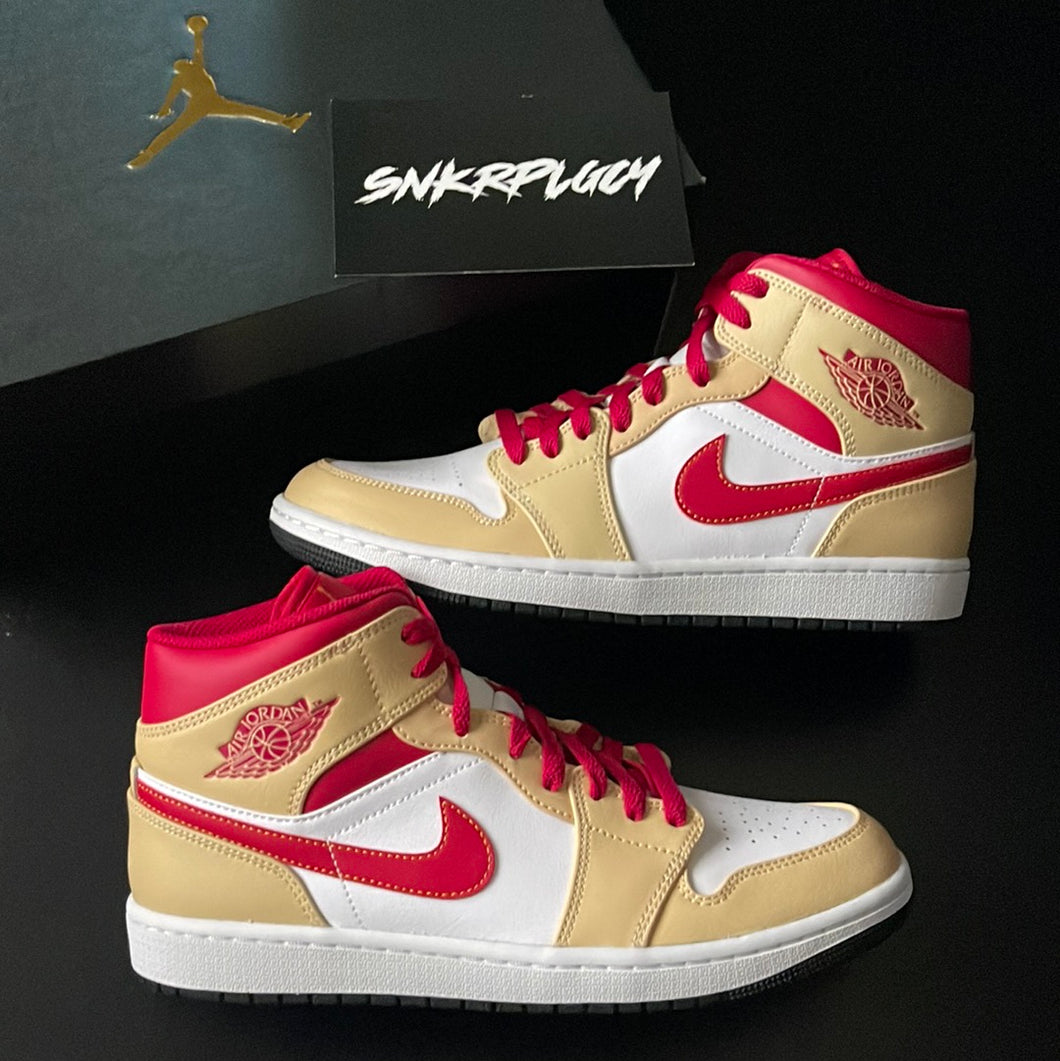 AIR JORDAN 1 MID “LIGHT CURRY”