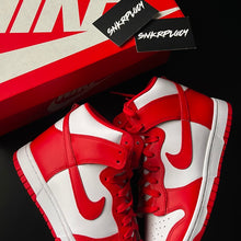 Load image into Gallery viewer, NIKE DUNK HIGH “UNIVERSITY RED”
