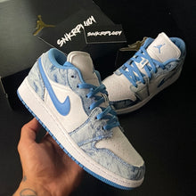 Load image into Gallery viewer, AIR JORDAN 1 LOW “WASHED DENIM”
