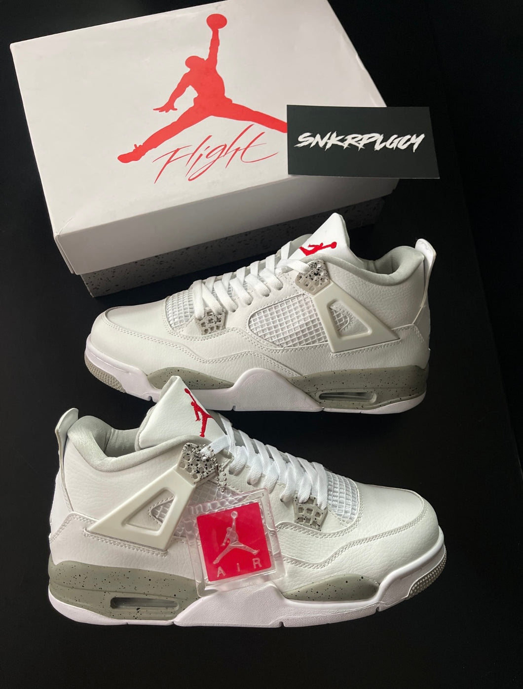 AIR JORDAN 4 “WHITE OREO”