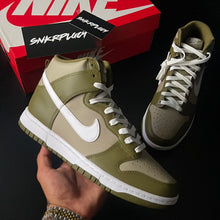 Load image into Gallery viewer, NIKE DUNK HIGH “KHAKI GREEN”
