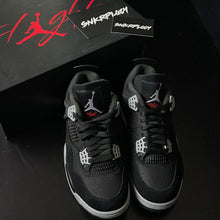 Load image into Gallery viewer, AIR JORDAN 4 “BLACK CANVAS”
