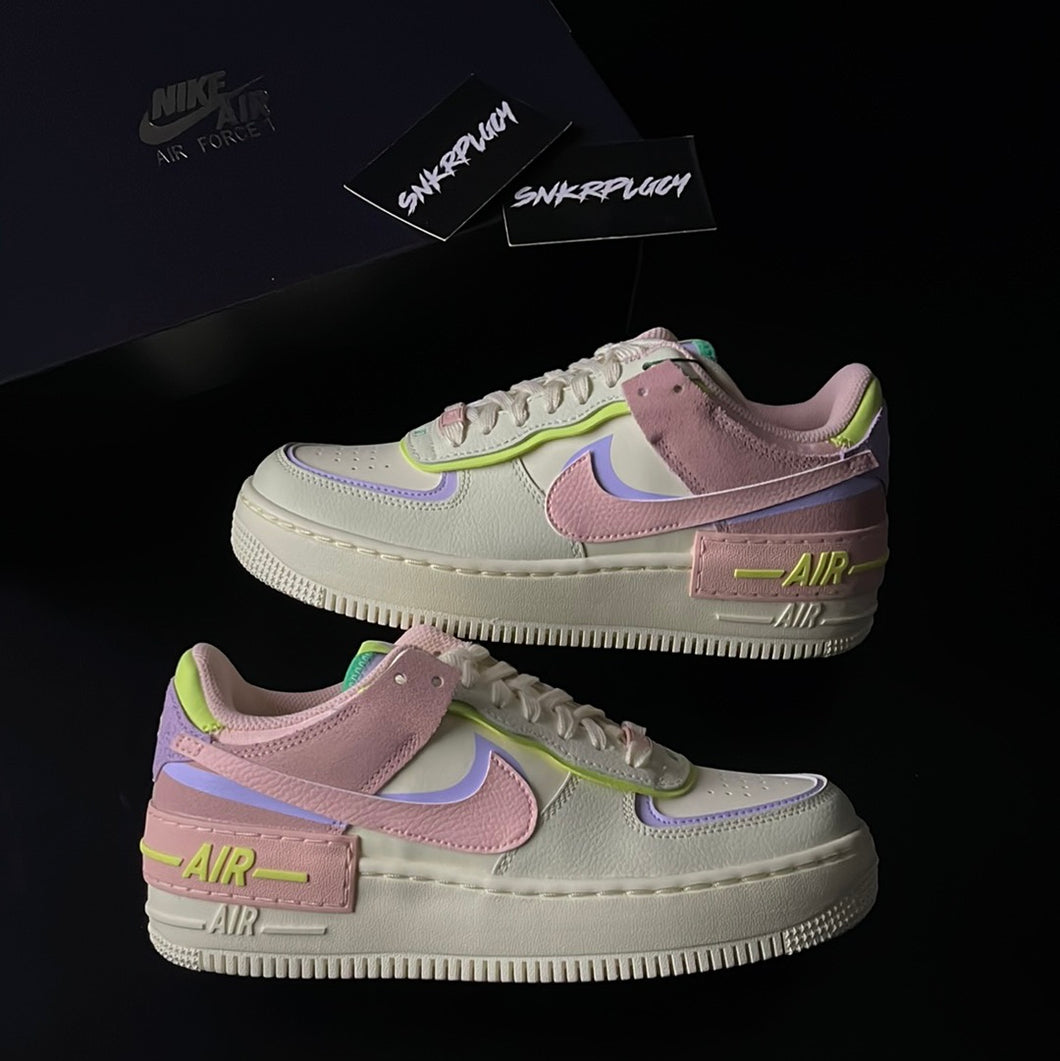 NIKE AIR FORCE 1 SHADOW “CASHMERE/PALE CORAL/PURE VIOLET