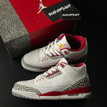 Load image into Gallery viewer, AIR JORDAN 3 “CARDINAL RED”
