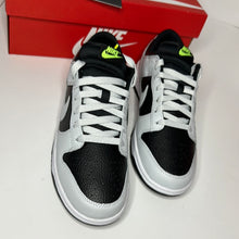 Load image into Gallery viewer, NIKE DUNK LOW “BLACK/PHOTON DUST/VOLT”
